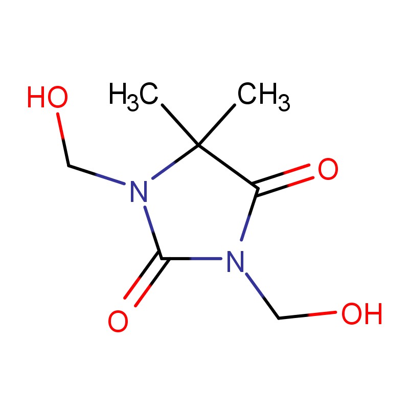 1,3-dihydroksymetylo-5,5-dimetylohydantoina
